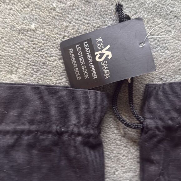 (2) Yosi Samra Black Shoe Dust Bags Drawstring - Picture 3 of 3